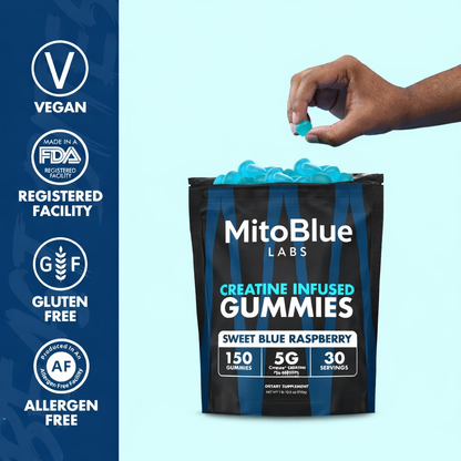 MitoBlue™ Creatine Infused Gummies