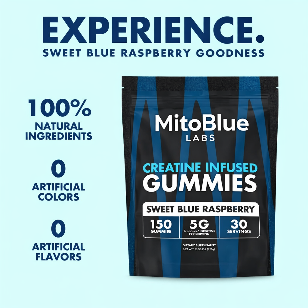 MitoBlue™ Creatine Infused Gummies