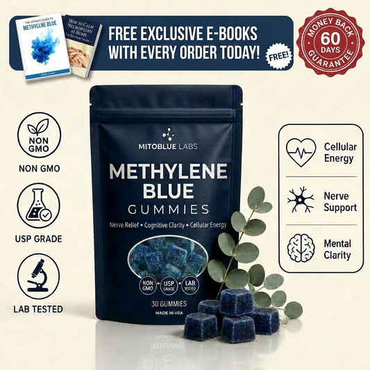 Methylene Blue Gummies — Nerve & Energy Support
